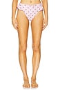 view 1 of 5 Pia Highwaist Bikini Bottom in Cherries