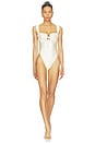 view 1 of 4 MAILLOT DE BAIN 1 PIÈCE ELSA HOSK BELLA in Cream Silkie