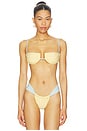 view 1 of 4 HAUT DE MAILLOT DE BAIN X ELSA HOSK SIMONETTE in Sunshine Binded