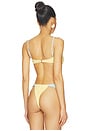 view 3 of 4 HAUT DE MAILLOT DE BAIN X ELSA HOSK SIMONETTE in Sunshine Binded