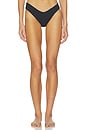 view 1 of 4 BRAGUITA BIKINI LULU in Black Rib