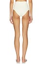 view 3 of 4 BRAGUITA BIKINI HIGH RISE in Cream Rib