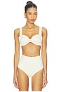 view 1 of 4 TOP BIKINI HAYDEN in Cream Rib