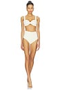 view 4 of 4 TOP BIKINI HAYDEN in Cream Rib