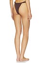 view 3 of 4 Sandra Bikini Bottom in Espresso Crochet