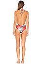 view 3 of 3 Private Beach One Piece in Red Floral