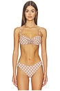 view 1 of 5 Devin Rosa Bikini Top in Grace Lace