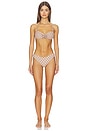 view 4 of 5 Devin Rosa Bikini Top in Grace Lace