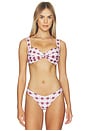 view 1 of 4 TOP BIKINI HAYDEN in Maroon Plaid