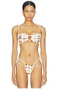 view 1 of 4 TOP BIKINI BANDA TORI TIES in Monarch