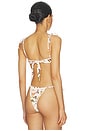 view 3 of 4 TOP BIKINI BANDA TORI TIES in Monarch