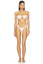 view 4 of 5 BRAGUITA BIKINI SANDRA in Pale Blush Silkie