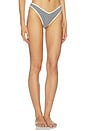 view 2 of 6 Lulu Bikini Bottom in Black & White Gingham