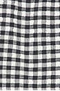 view 5 of 5 Binded Emma Bikini Top in Black & White Gingham