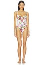view 1 of 3 Devin Ruffle One Piece in Bouquet