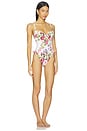 view 2 of 3 Devin Ruffle One Piece in Bouquet
