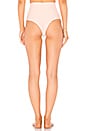 view 3 of 4 BAS DE MAILLOT DE BAIN HIGH RISE in Pastel