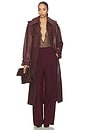 view 2 of 4 MELISSA アウターウェア in Burgundy