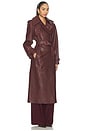 view 3 of 4 MELISSA アウターウェア in Burgundy