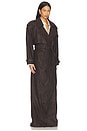 view 3 of 4 Mireia Trench Coat in Brown