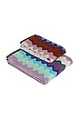 view 2 of 4 Chantal 2 Piece Bath & Hand Towel Set in Multicolor