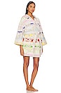 view 3 of 4 Carin Hooded Bathrobe in Multicolor