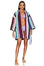 view 1 of 4 Chantal Hooded Bathrobe in Multicolor