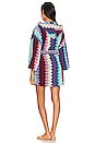 view 4 of 4 Chantal Hooded Bathrobe in Multicolor