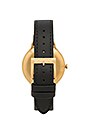view 3 of 3 MONTRE HELVETICA NO1 LIGHT in Black Leather & Black & Gold