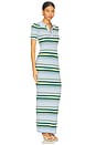 view 2 of 3 Striped Maxi Dress in Blue Stripe