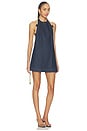 view 2 of 4 Rope A-line Mini Dress in Dark Indigo
