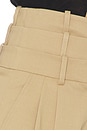 view 6 of 6 Triple Waistband Short in Khaki