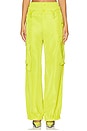 view 1 of 6 Double Waistband Cargo Pants in Lime
