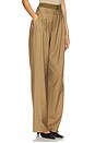 view 2 of 6 더블 허리밴드 팬츠 in Dark Khaki