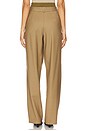 view 4 of 6 더블 허리밴드 팬츠 in Dark Khaki
