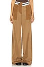 view 1 of 6 Inside Out Trousers in Brown