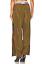 view 4 of 5 Double Waistband Track Pants in Olive