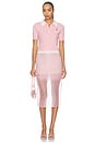 view 5 of 6 FALDA ORGANZA PENCIL in Pink