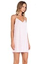 view 2 of 5 Mini Slip Cami Dress in Pink Gingham