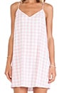 view 5 of 5 Mini Slip Cami Dress in Pink Gingham