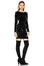 view 2 of 4 Gabby Dress in Oil Iridescent Sequin