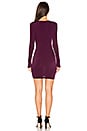 view 3 of 3 Lynette Dress in Dark Purple