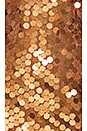 view 4 of 4 Malia Sequin Dress in Bronze Shimmer Disc Sequin