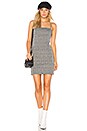 view 1 of 3 Cecile Mini Dress in Grey Charles Check