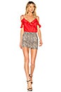 view 4 of 4 Mini Broomy Skirt in Rar Leopard