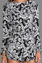 view 5 of 6 Molly Paisley Jumpsuit in Black