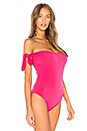 view 3 of 5 Giuseppe Bodysuit in Cerise Pink