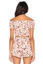 view 3 of 5 Maribelle Top in Pink Daisy Ribbon