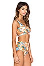 view 2 of 4 Grazer Bikini Top in Flower Pop