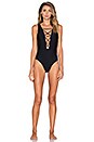 view 1 of 3 Mystical One Piece Swimsuit in Black